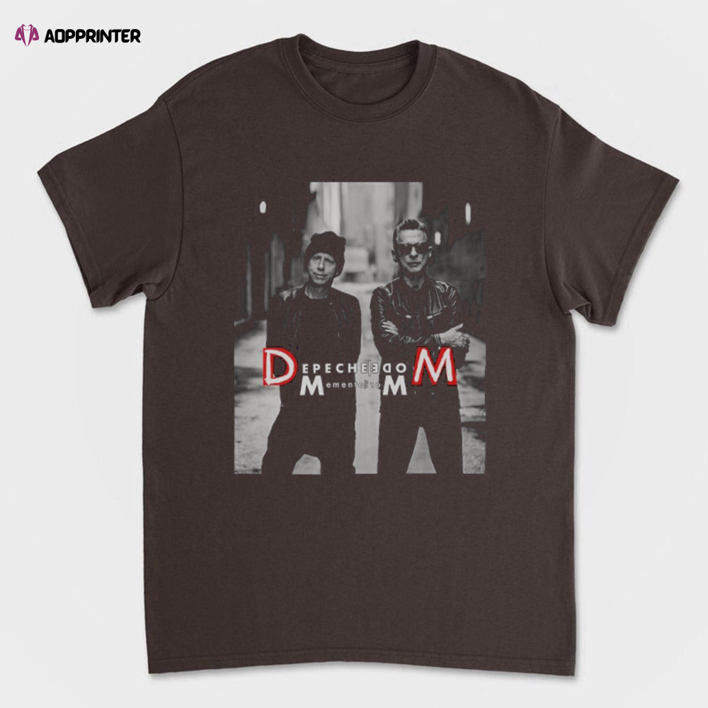 Depeche Mode Memento Mori T-Shirt, 2023 Rock Tour Shirt