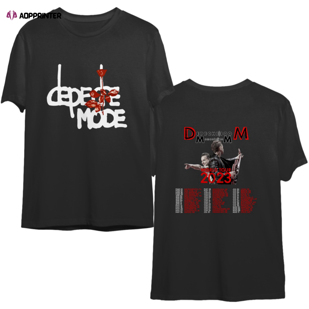 Depeche Mode Memento Mori World Tour Shirt, Depeche Mode Tour 2023 Shirt