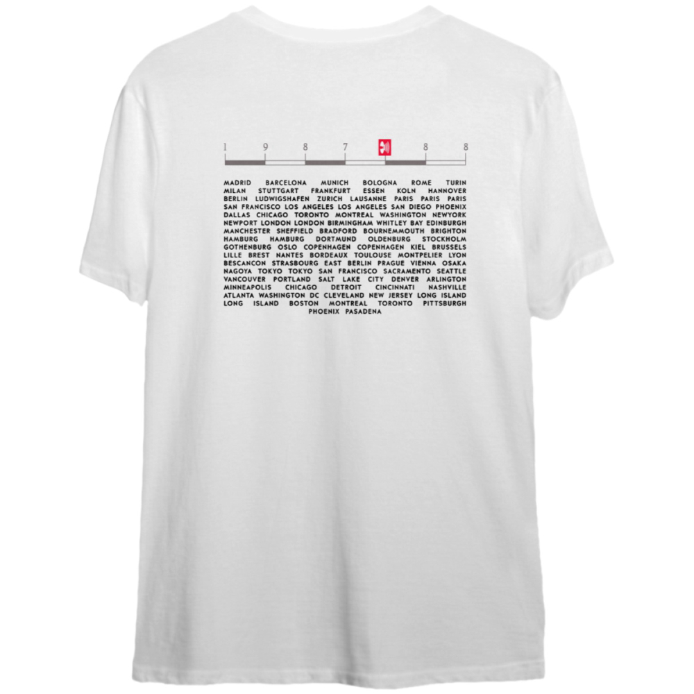 Depeche Mode Tour 1987-1988 T-Shirt, Music for the Masses Tour T-Shirt