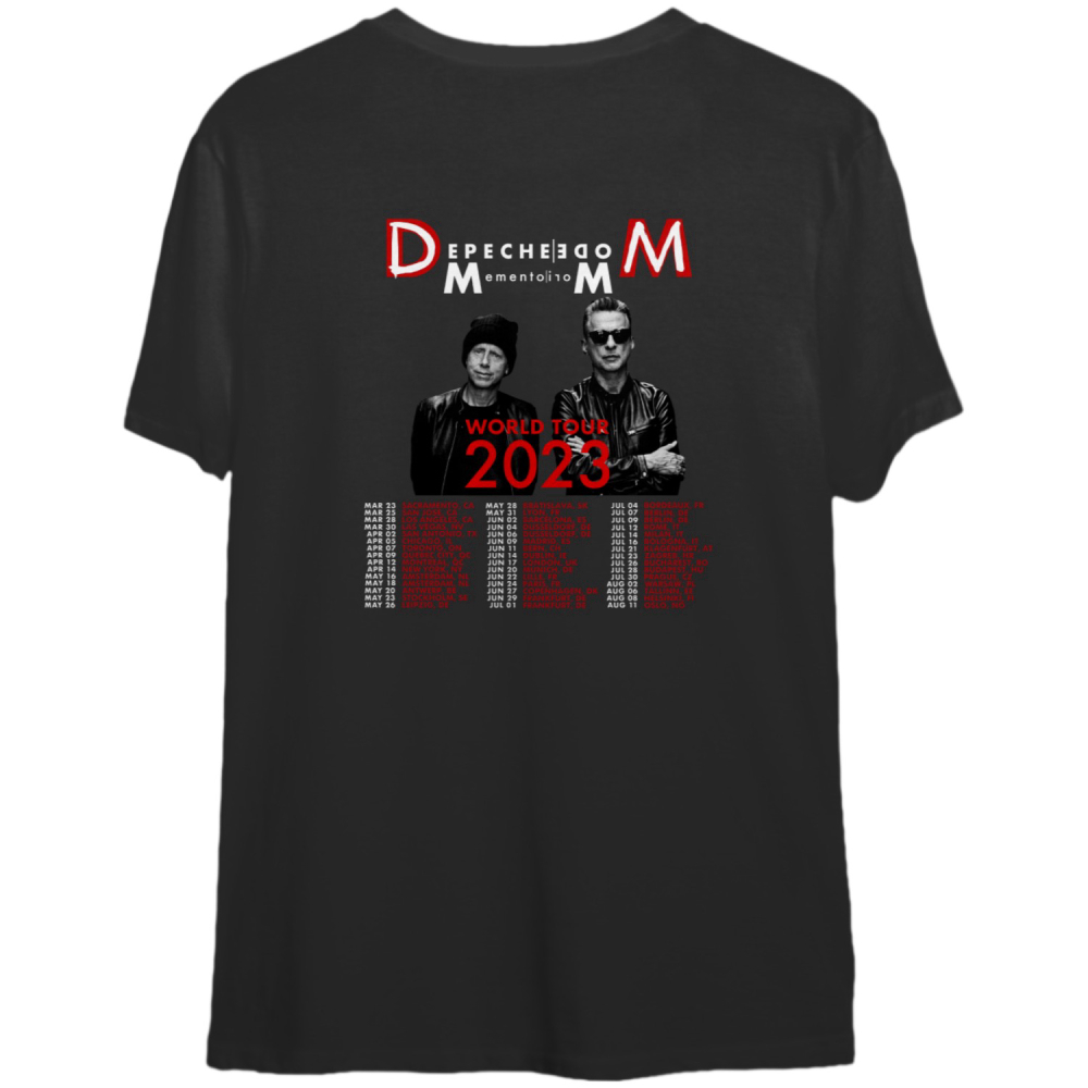 Depeche Mode Tour 2023 Shirt, Depeche Mode T-Shirt