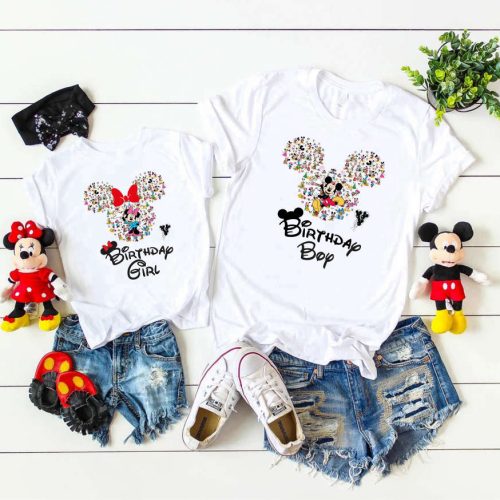 Disney Birthday Girl Shirt, Disney Birthday Boy Shirt, Disney Birthday Family Shirts