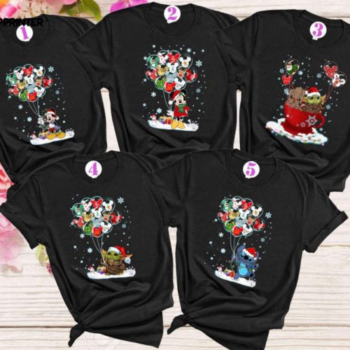 Winnie the Pooh Christmas Shirt, Disney Christmas Shirt