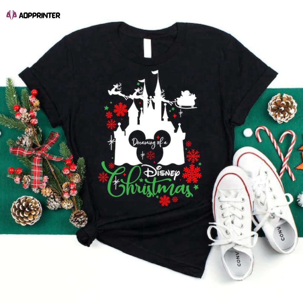 Disney Christmas Mickey’s Party Disneyland Christmas Family Matching Custom T-Shirt