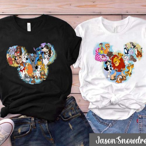 Disney Dog Shirt, Disney Cat Shirt, Mickey Ears Shirt, Disney Trip Shirt, Dog Mom Gift, Cat Lover Gift, Disney World Shirt