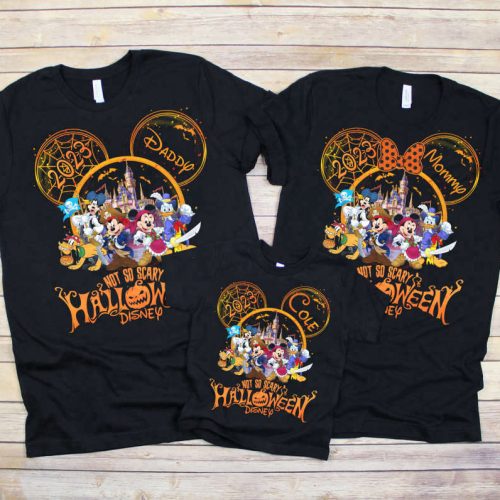 Disney Halloween Family Shirt, Halloween T-Shirt, Family Halloween Shirts, Matching Family Halloween Shirts