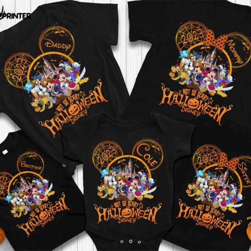 Disney Halloween Family Shirt, Halloween T-Shirt, Family Halloween Shirts, Matching Family Halloween Shirts