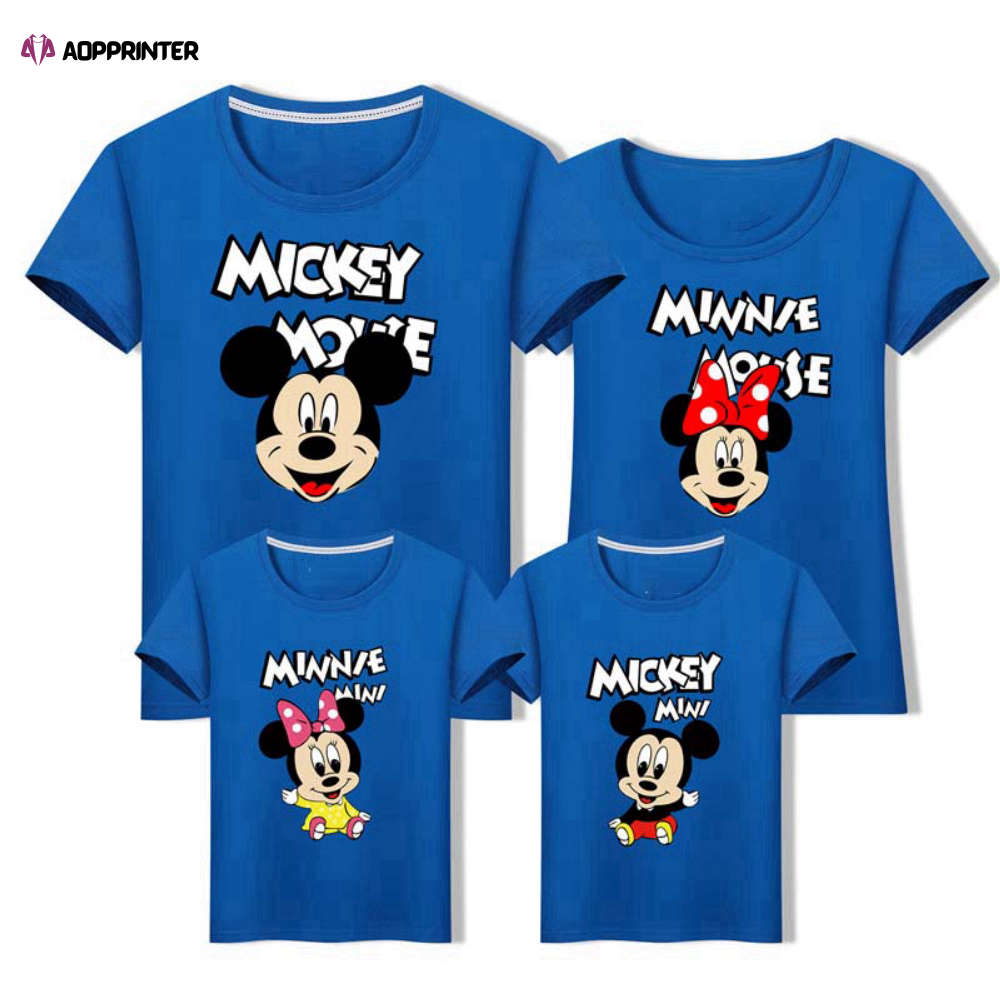 Disney Mickey Minnie 2022 Trip Shirts, Disney Family Shirt, Disney Vacation Custom Shirts