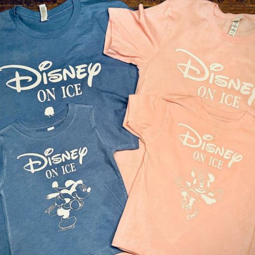 Disney On Ice T-shirt, Disney On Ice, Minnie Ice Skating, Mickey Ice Skating