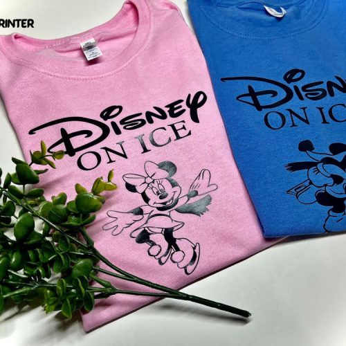 Disney On Ice T-shirt, Disney On Ice, Minnie Ice Skating, Mickey Ice Skating