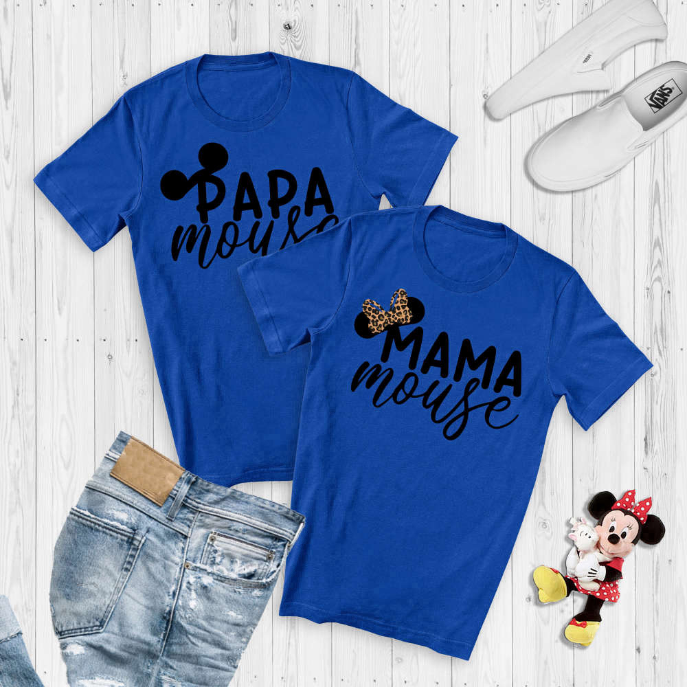 Disney Papa Shirts, Mickey Aviator shirt, Matching Disney Family Shirts