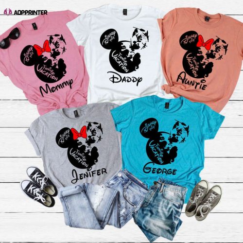 Disney shirts, Disney family shirts, Disney family trip custom 2022 shirt