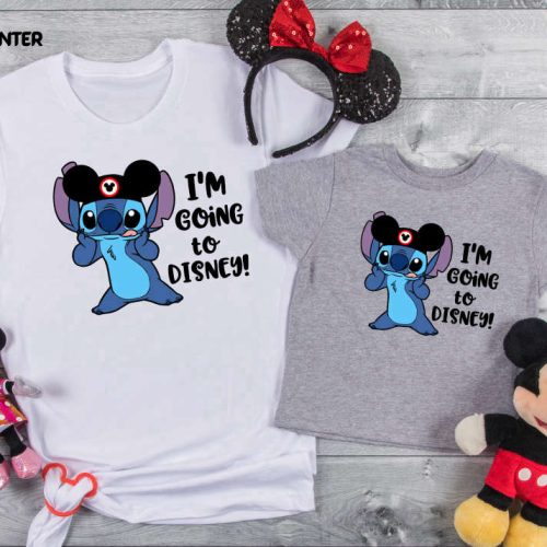 Disney Stitch Shirt, Disney Vacation Shirt, Lilo and Stitch, Disney Matching Shirt, I’m Going To Disney Stitch Shirt