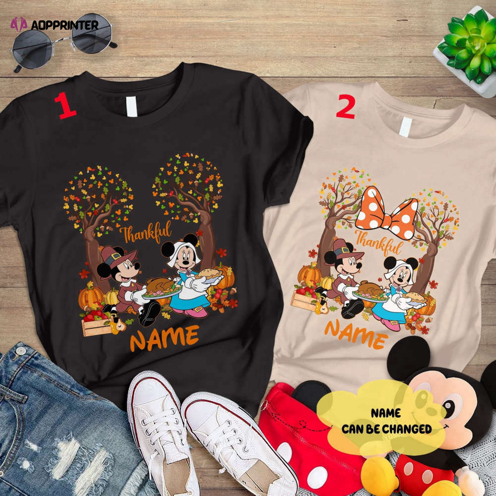 Disney Thanksgiving Mickey Mouse Shirt