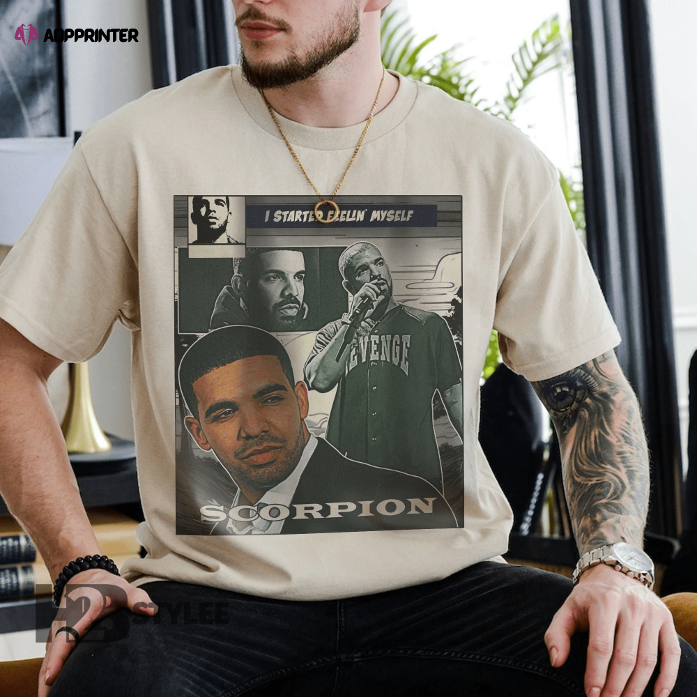 Drake Scorpion Comic Vintage Drake 21 Savage It’s All A Blur Tour 2023 Drake Music Tour 2023 Graphic Unisex T Shirt, Sweatshirt, Hoodie Size S – 5XL