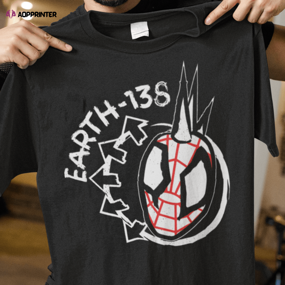 Earth-138 Blink-182 Spider-Punk Spider-man Mashup T-Shirt