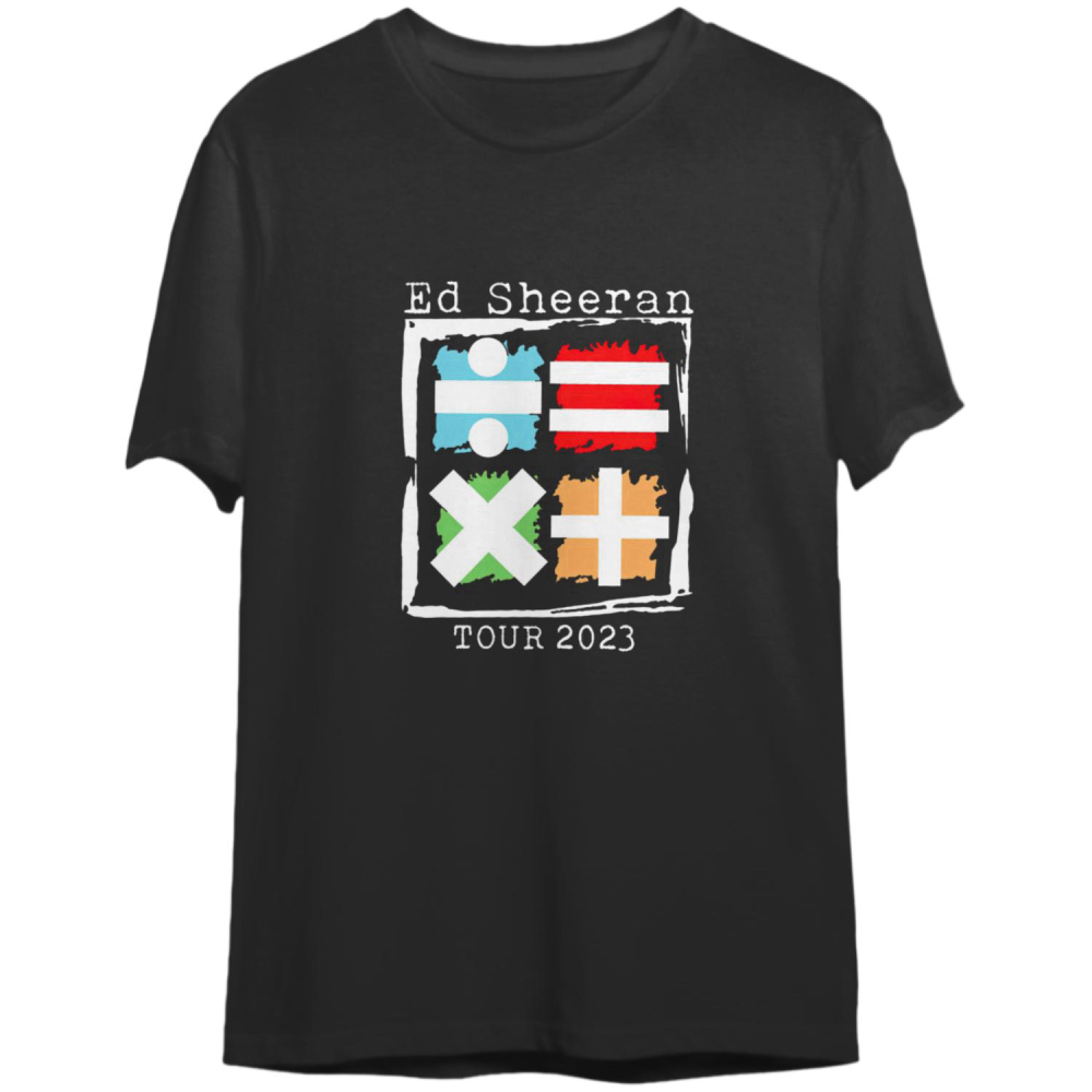 Ed Sheeran 2023 Tour Shirt, Ed Sheeran Concert Tee