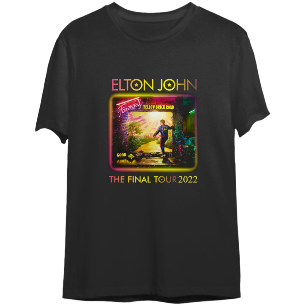 Elton John Farewell Yellow Brick Road The Final Tour 2022 Shirt