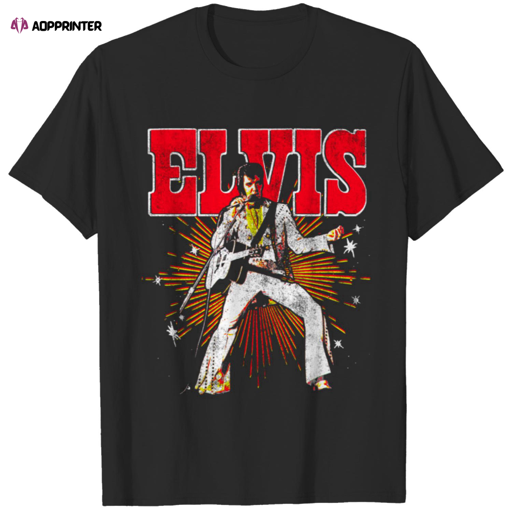 Elvis Presley Army Mug Shot Rock ‘n’ Roll T Shirt