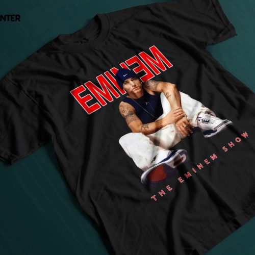Eminem Retro Vintage Black T-shirt