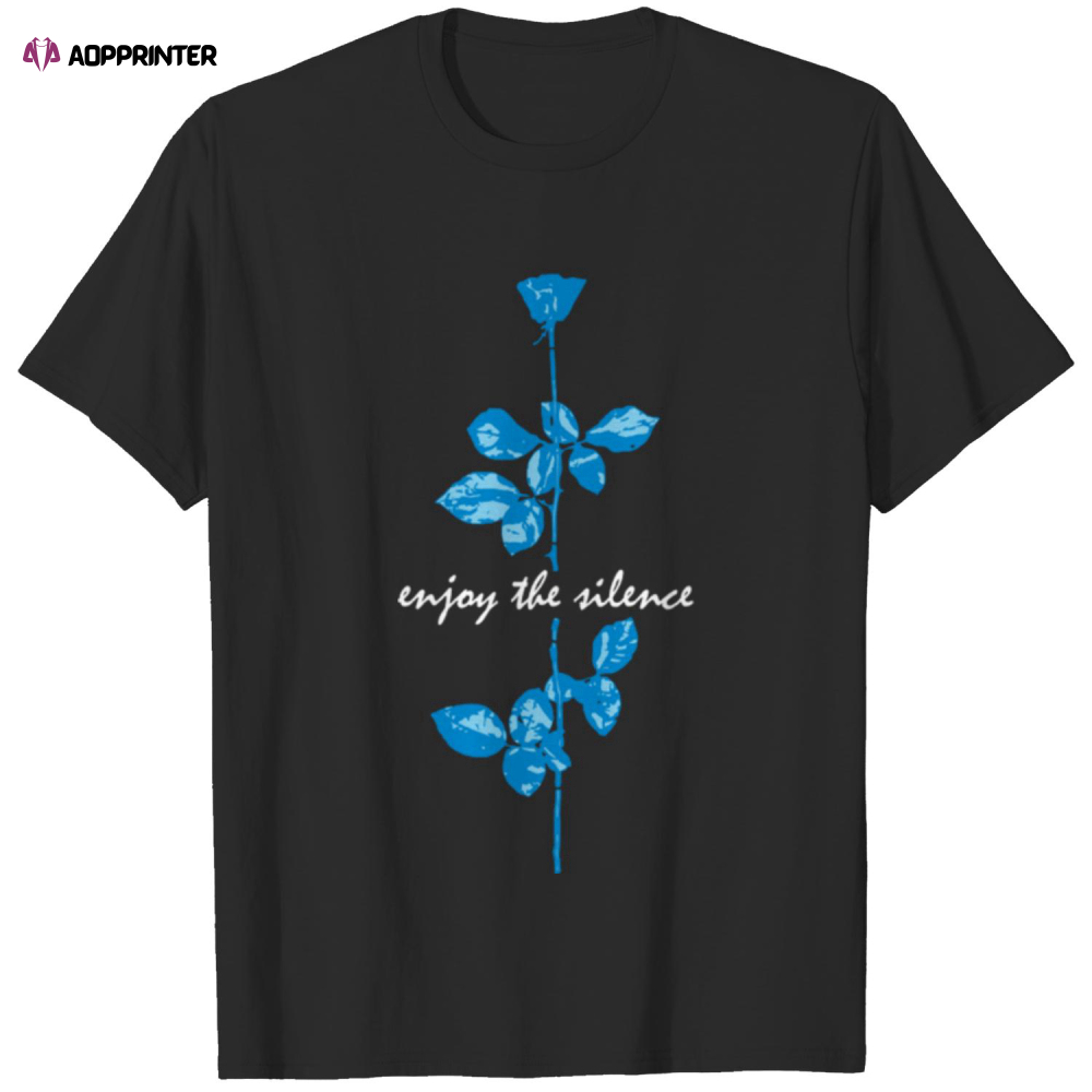 Enjoy The Silence – Blue – Depeche Mode – T-Shirt