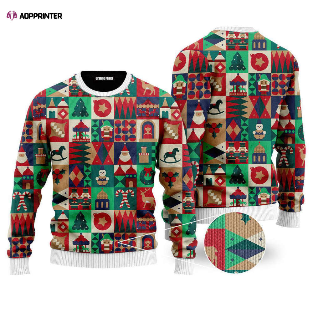 Fancy Xmas Ugly Christmas Sweater for Men & Women – UH2002: Festive & Stylish Holiday Attire