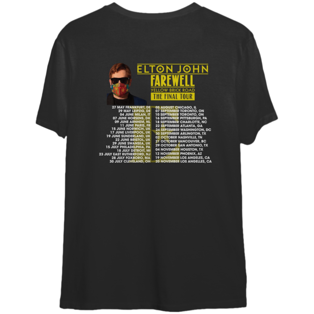 Farewell Yellow Brick Road The Final Tour 2022 Shirt, Elton John Farewell Tour 2022 Shirt