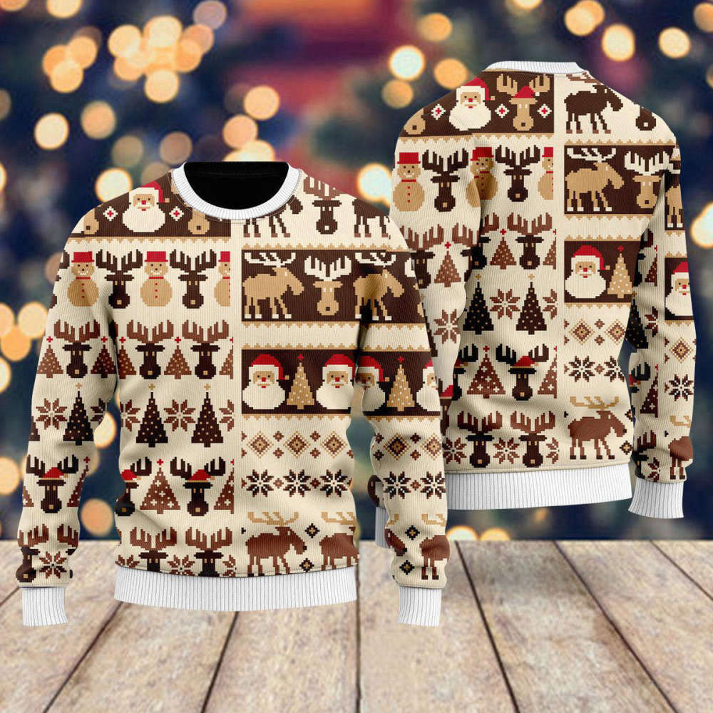 Festive Xmas Fancy Ugly Christmas Sweater for Men & Women – Stylish & Fun Holiday Attire
