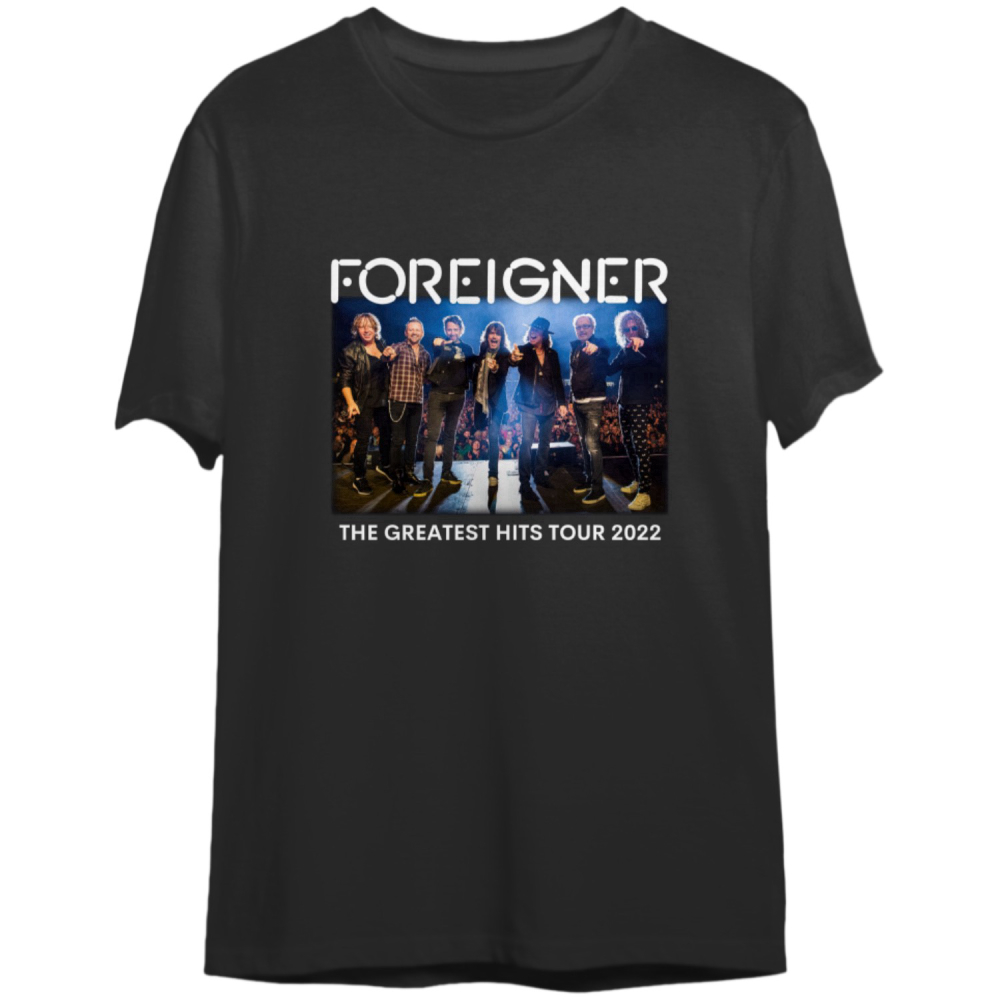 Foreigner The Greatest Hits Tour 2022 Shirt