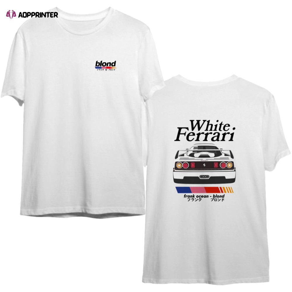Frank Ocean Blond White Ferrar T Shirt