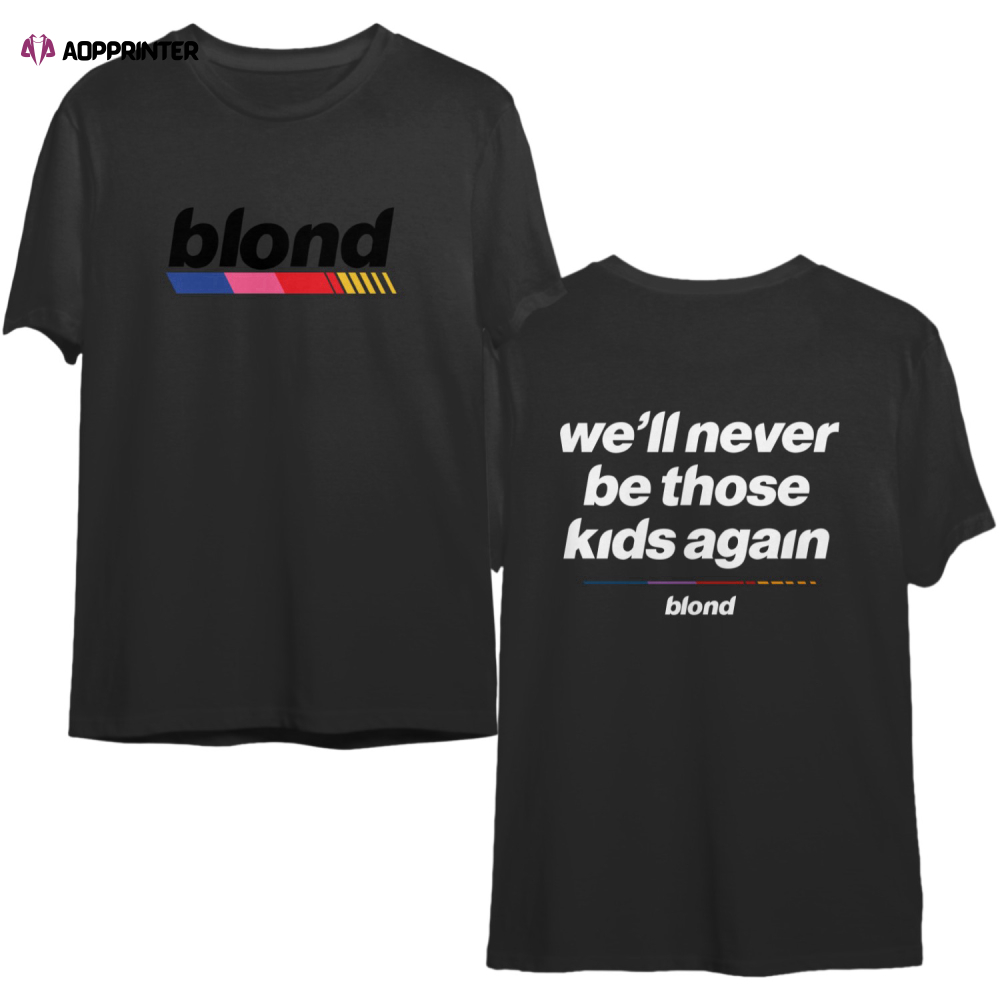 No Frank Ocean Merchandise T-Shirt – Frank Ocean Inspired Tee Shirt 2023