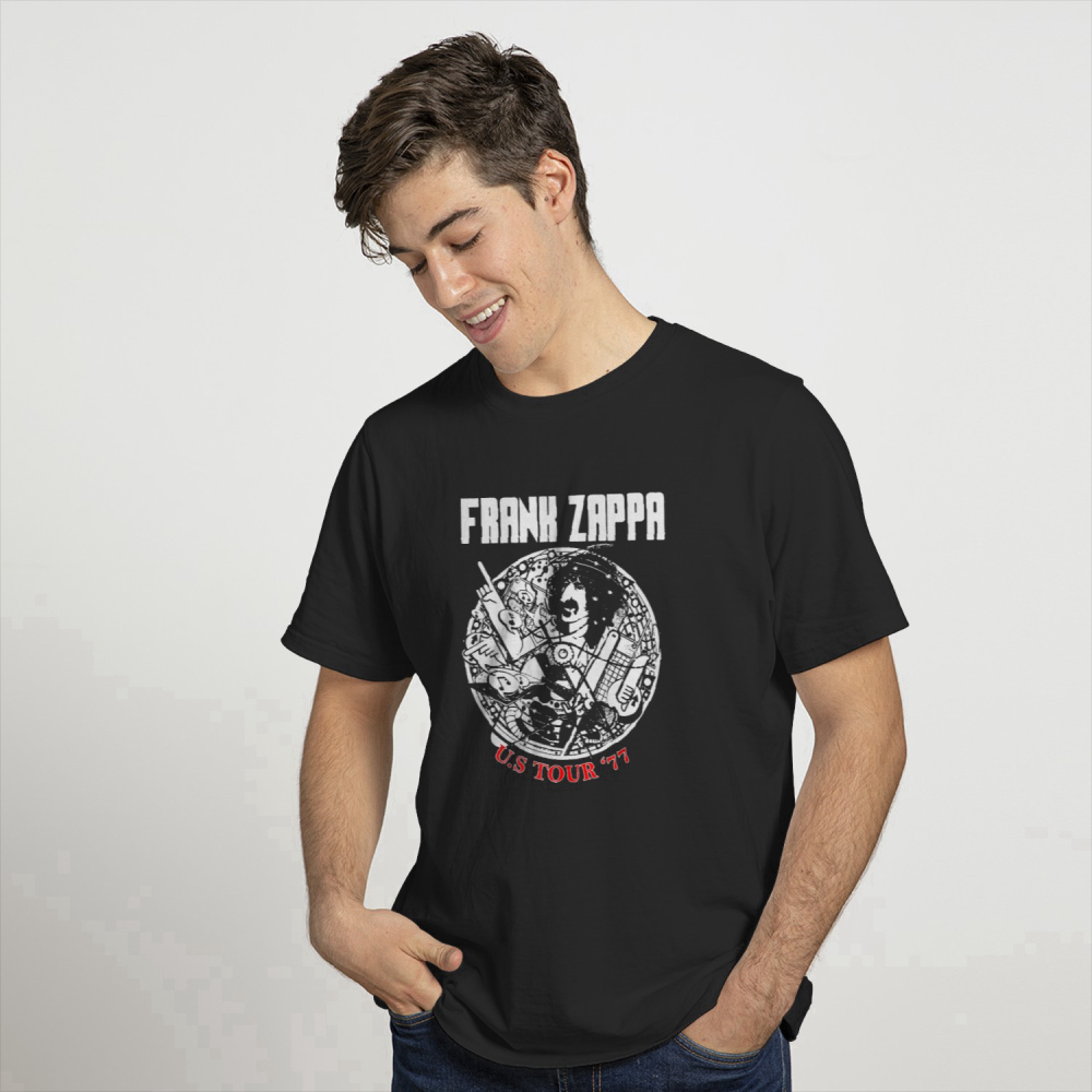 Frank Zappa Vintage ’77 Tour T-Shirt, Frank Zappa Shirt