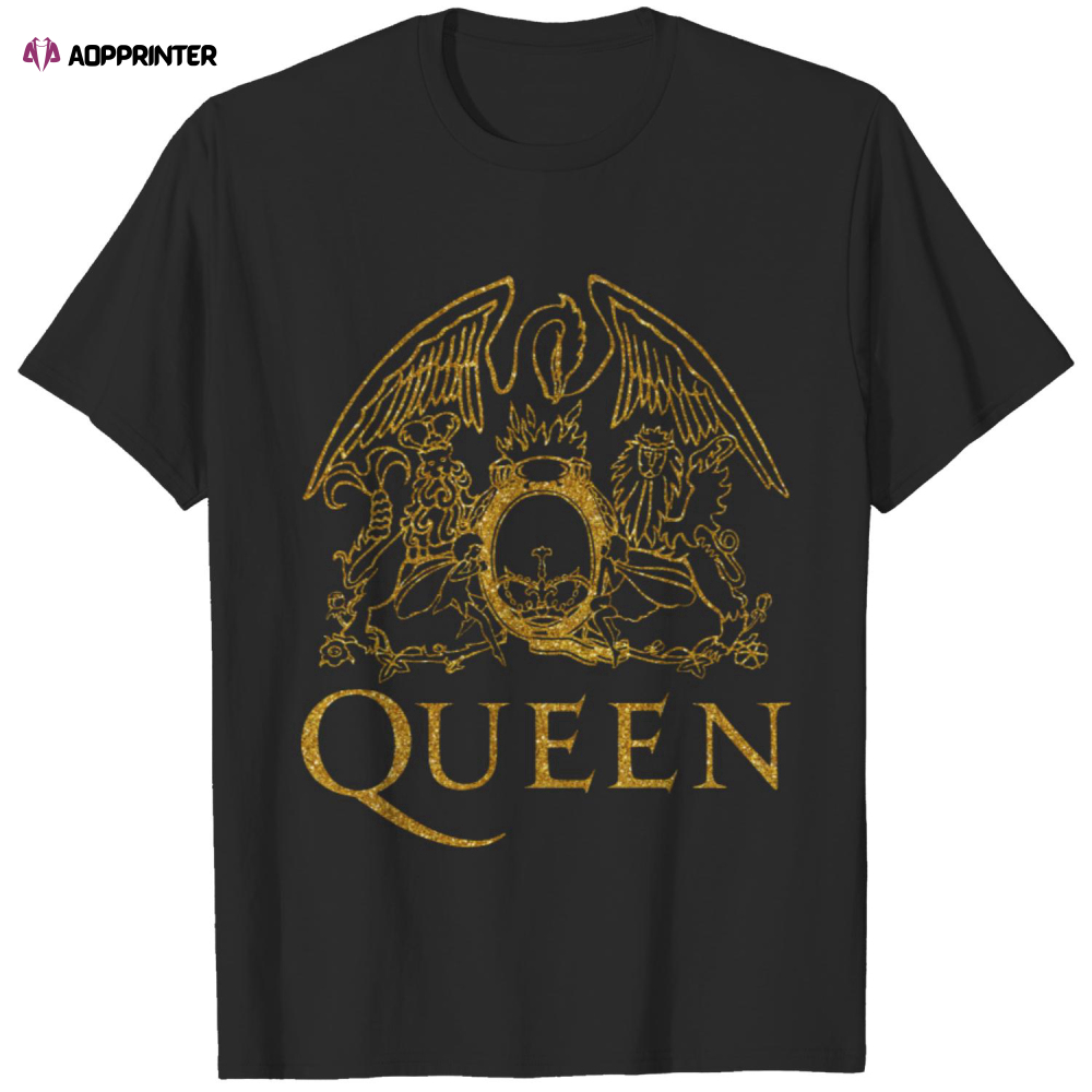 Freddie Mercury Queen Band Shirt, Festival Clothing Rock Band T-Shirt