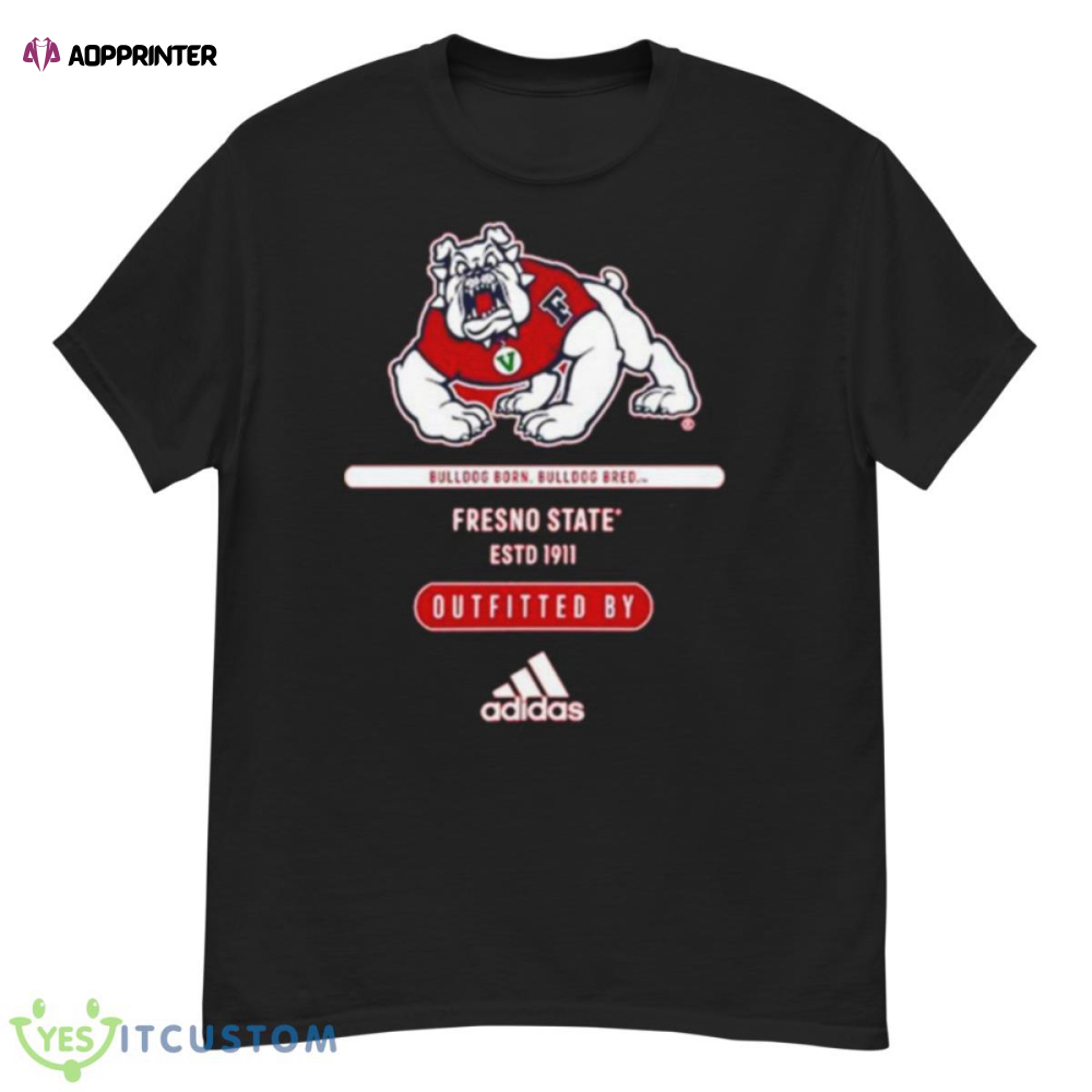 Fresno State Bulldogs Adidas Team Creator Outfitted By Estd 1911 Shirt