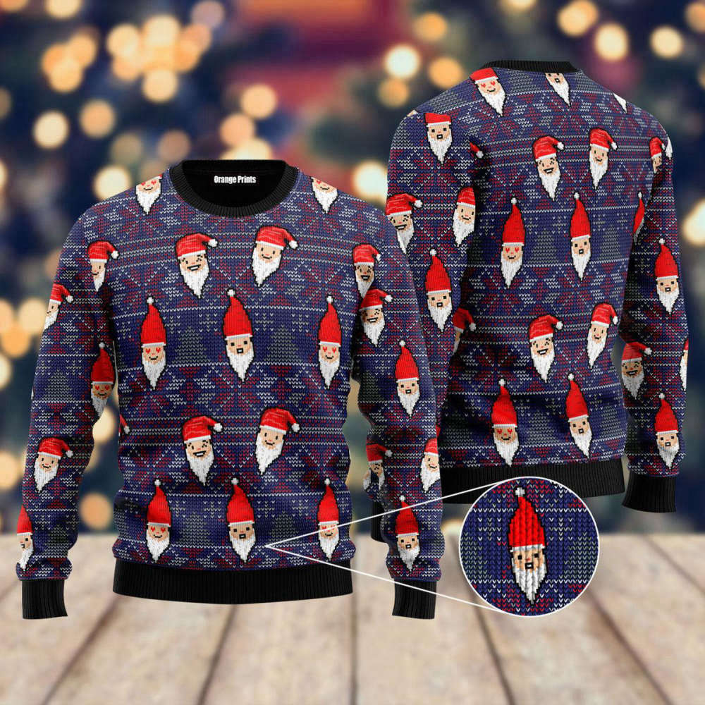 Hilarious Santa Ugly Christmas Sweater for Men & Women – Festive & Fun Apparel