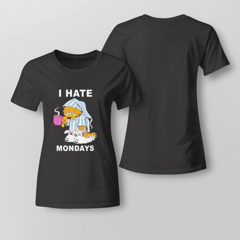 Garfield I Hate Mondays Coffee Sweatshirt Garfield T-shirt