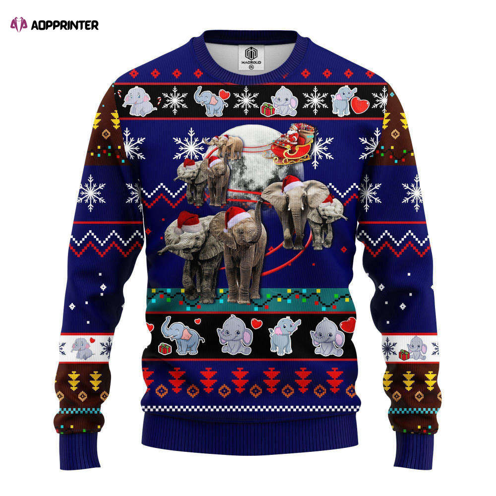 Get Festive with Santa Claus Ugly Christmas Sweater – Perfect for Men & Women! UH1049