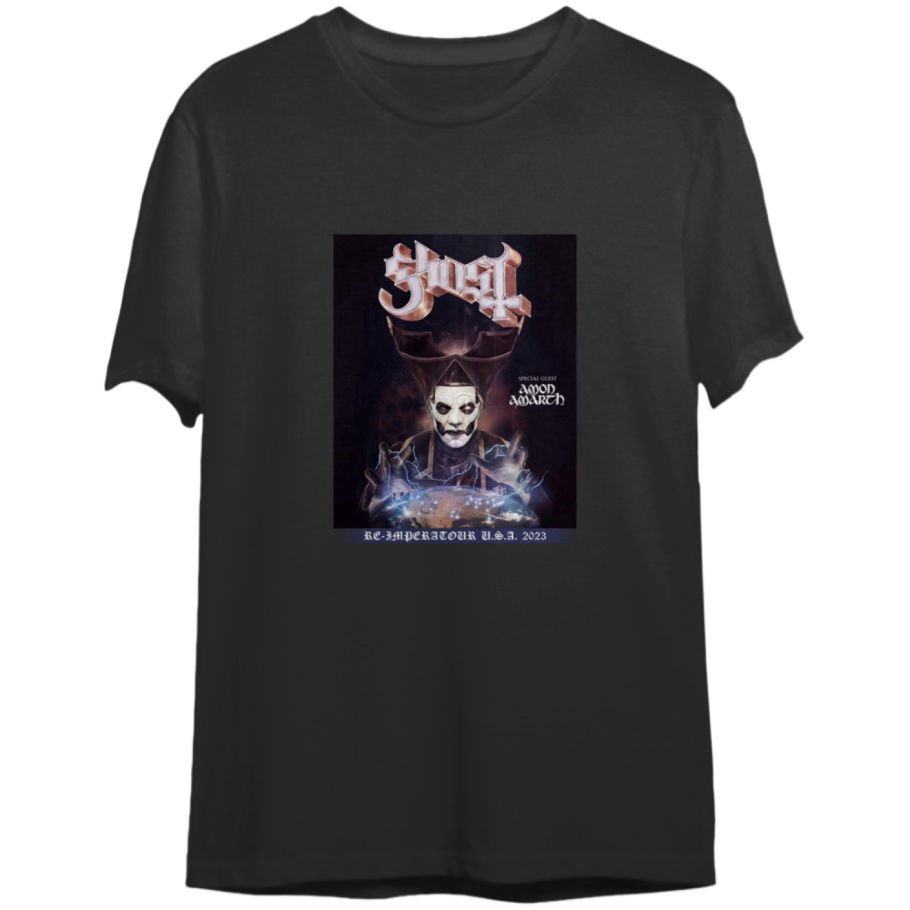 Ghost Band Shirt Re-Imperatour USA 2023 Shirts Ghost Band Tour 2023 T-shirt