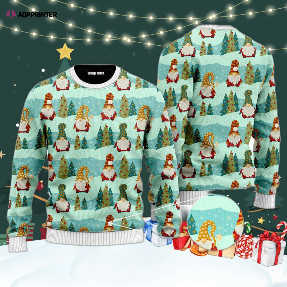 Gnomes Where To Get The Best Ugly Christmas Sweater For Men & Women UH1090