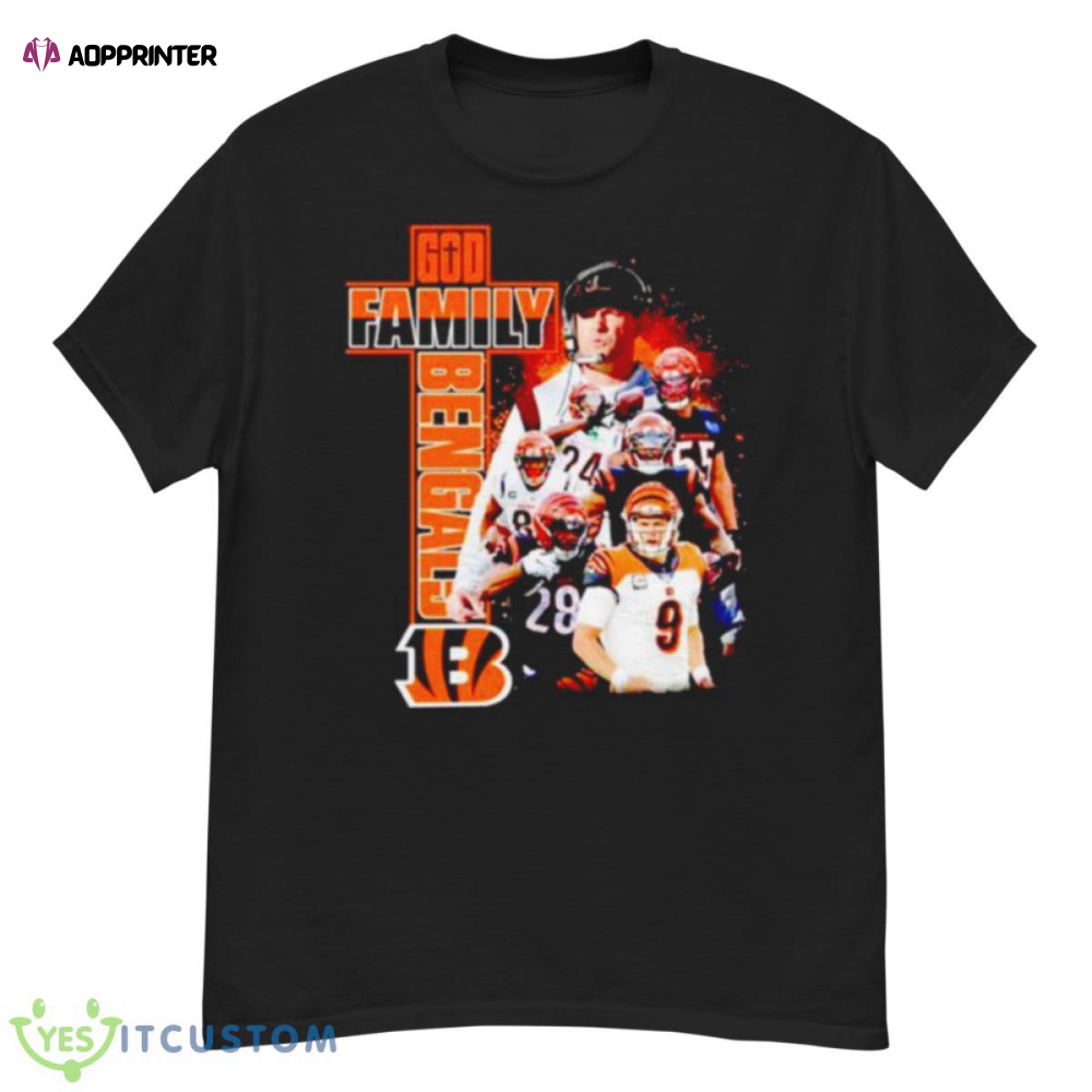 Gof family Cincinnati Bengals coach and players shirt