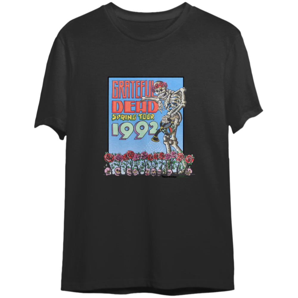 GRATEFUL DEAD 1992 Spring Tour Vintage T-Shirt