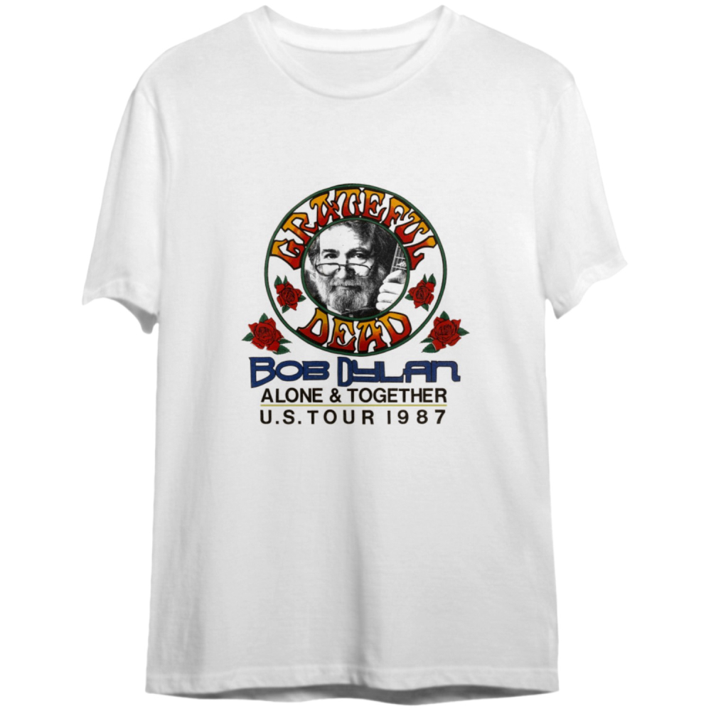 Grateful Dead Rare T Shirt Vintage 1987