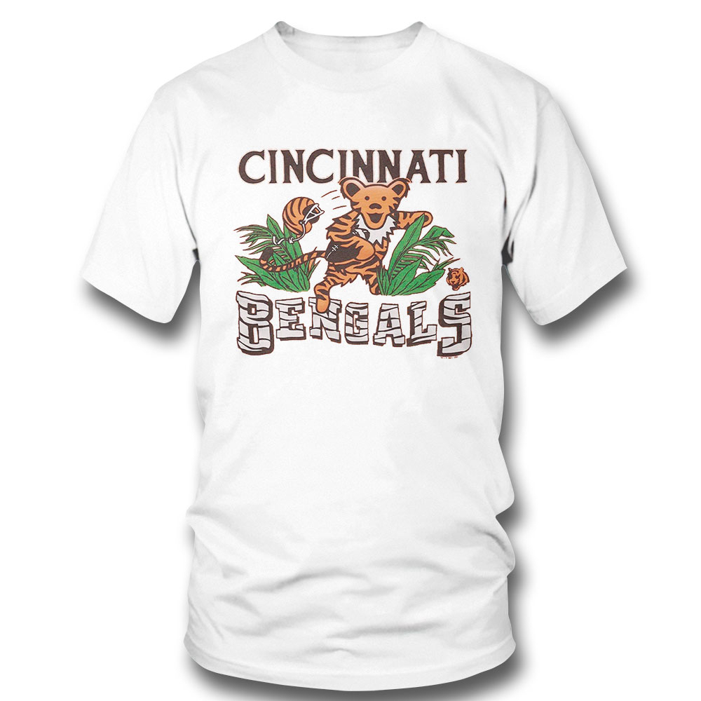 Grateful Dead X Cincinnati Bengals Nfl Shirt