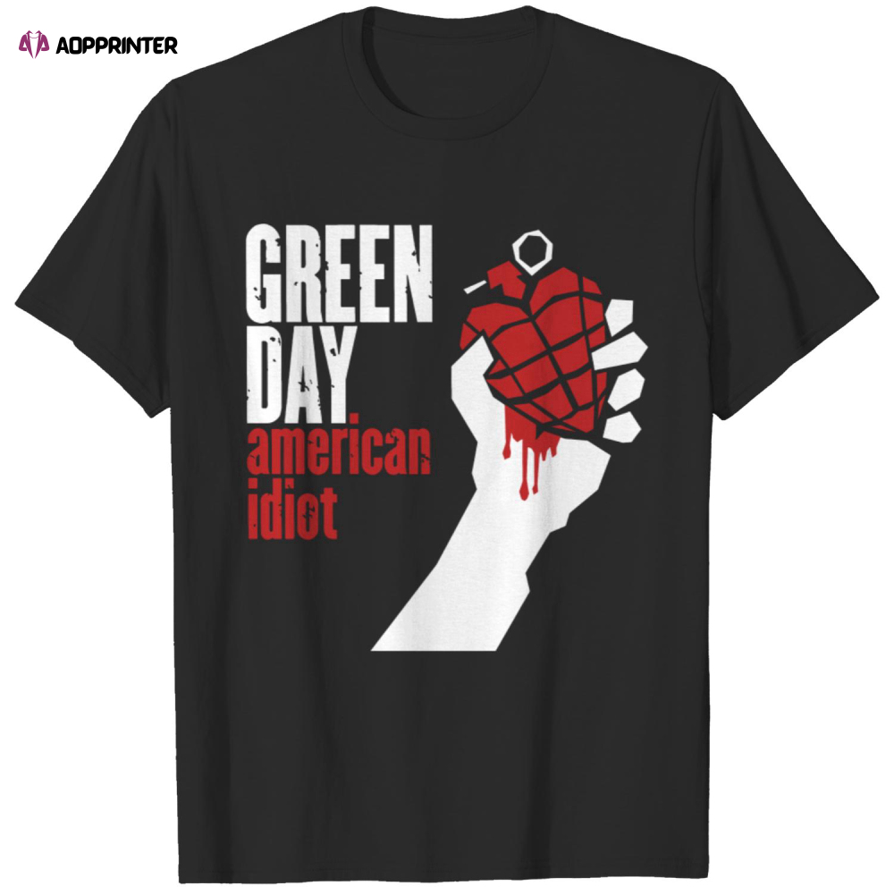 Green Day Unisex Tee: Longview Doodle