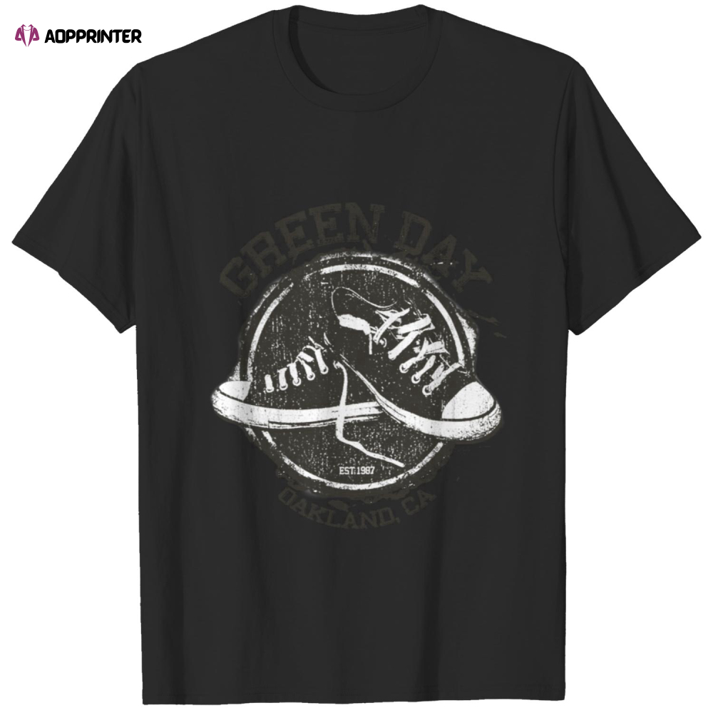 Green Day Converse 2 T Shirt