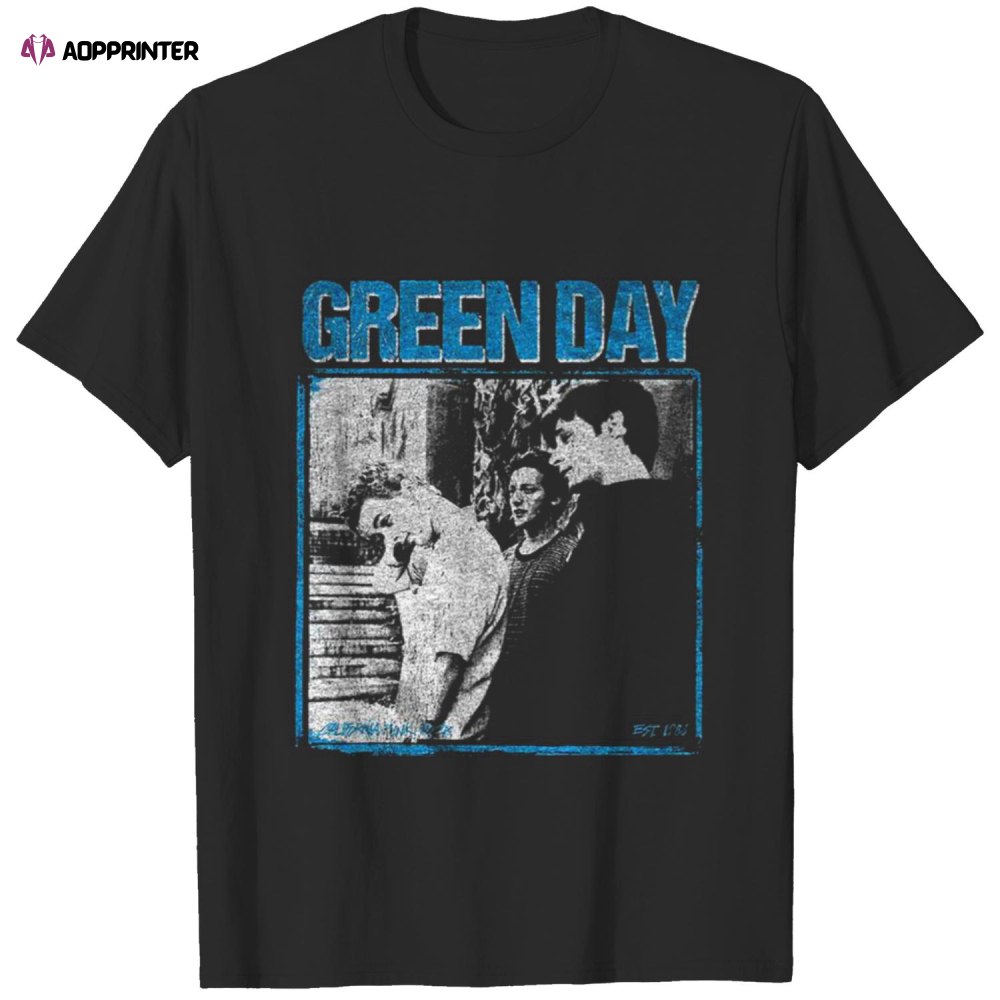 Green Day Photo Block T Shirt