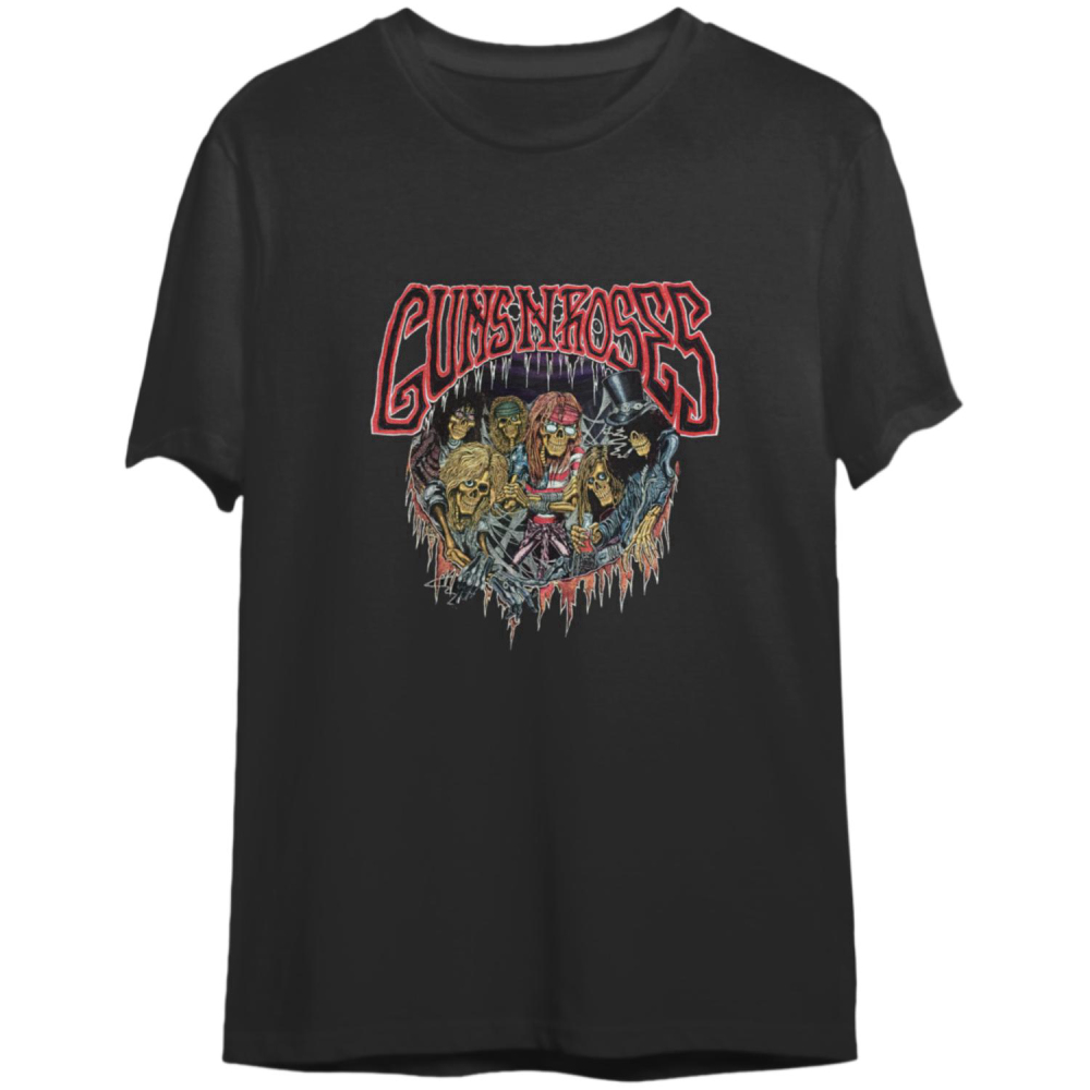 Guns N' Roses Unisex Tee: Illusion Tour - Aopprinter