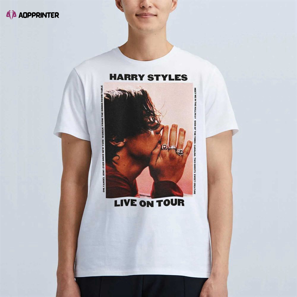 Harry Styles Live On Tuor Shirt
