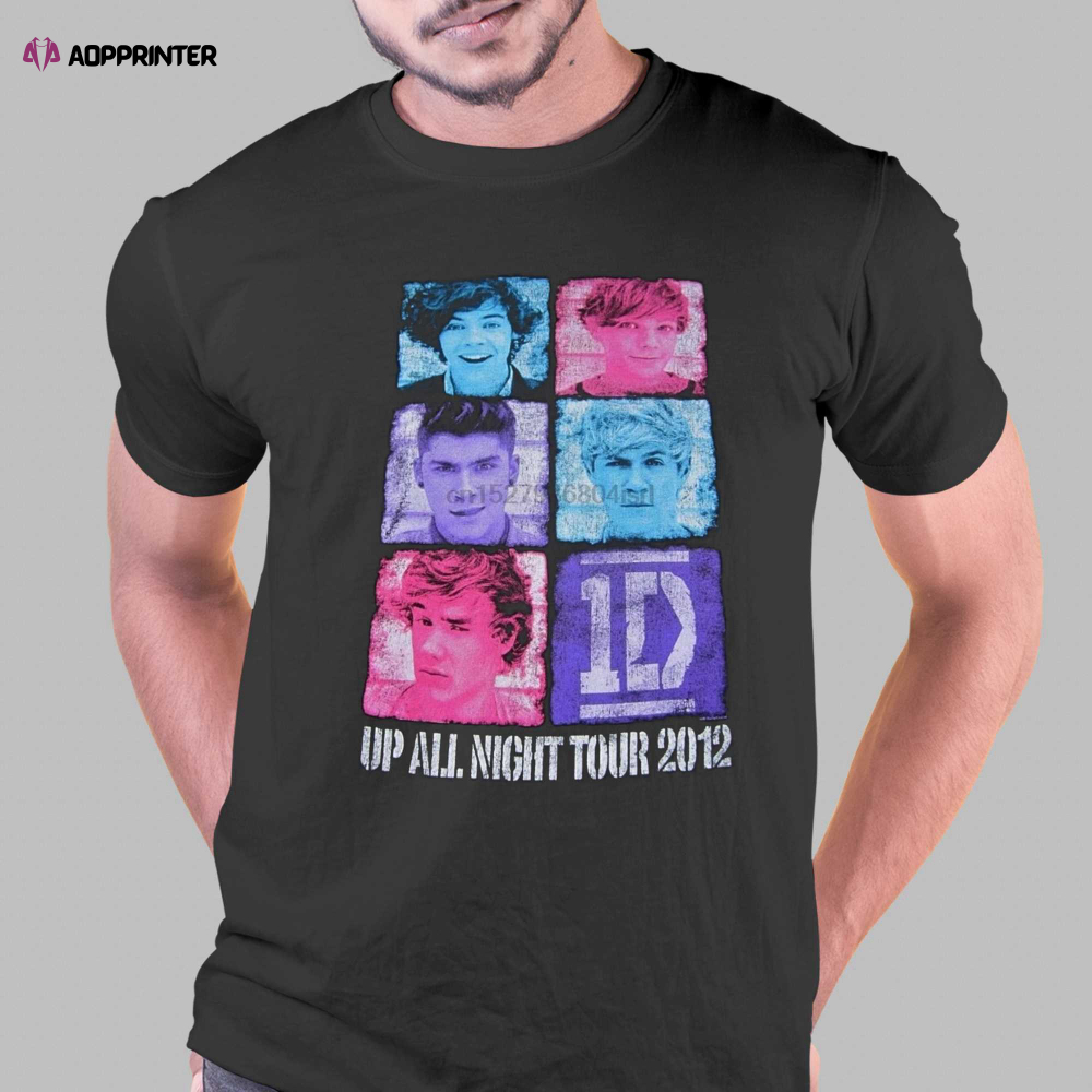 Harry Styles Up All Night Tour 2012 T-shirt