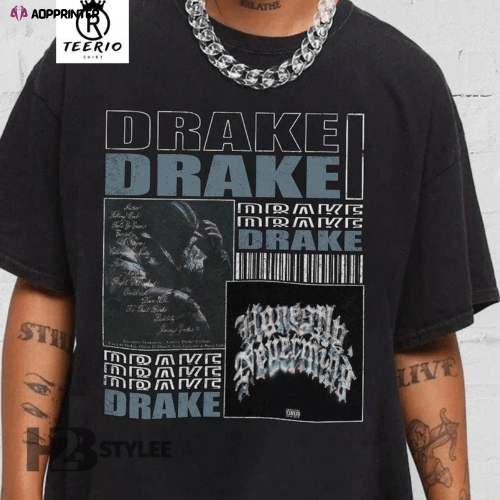 Drake 21 Savage Rap Vintage Drake Music Tour 2023 It’s All A Blur Tour 2023 Graphic Unisex T Shirt, Sweatshirt, Hoodie Size S – 5XL