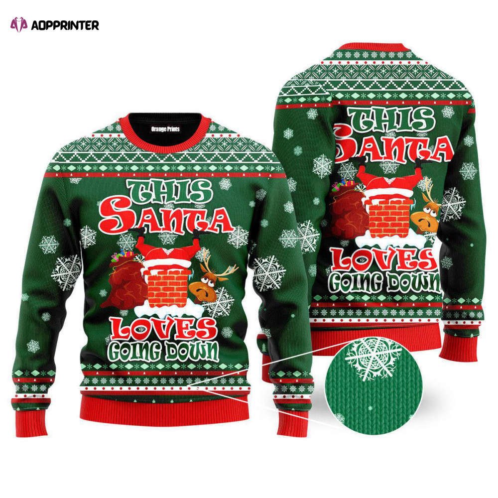Hilarious Santa Ugly Christmas Sweater for Men & Women – Spread the Festive Cheer!